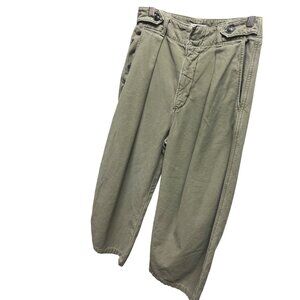 Citizens of Humanity Tea Leaf Green Payton Utility Barrel Trousers